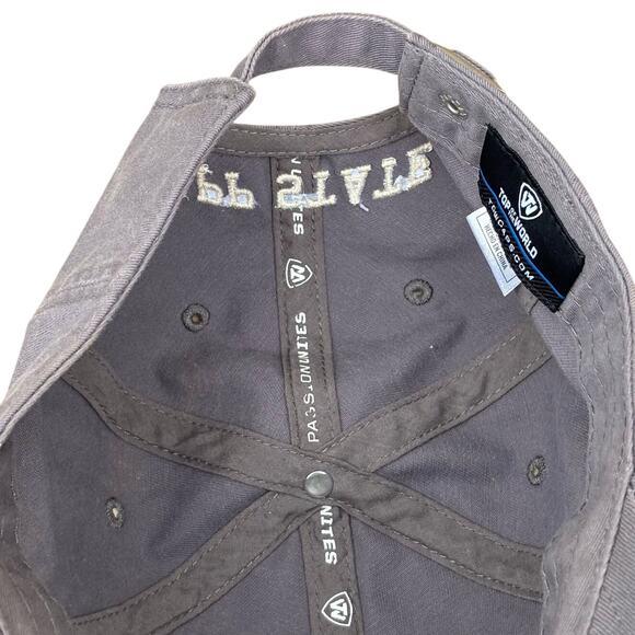 Gray Appalachian State Men's Hat - Picture 5 of 6